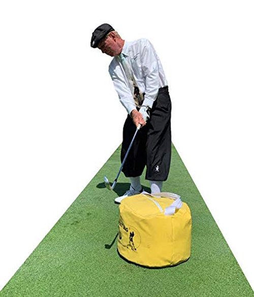Impact Bag Golf Swing Trainer - Dr. Gary Wiren's Golf Training Aid and Practice Tool - Waterproof and Durable