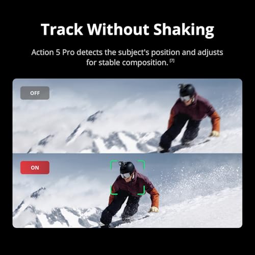 DJI Osmo Action 5 Pro Waterproof 4K/120fps Action Camera with Stabilization & Voice Control