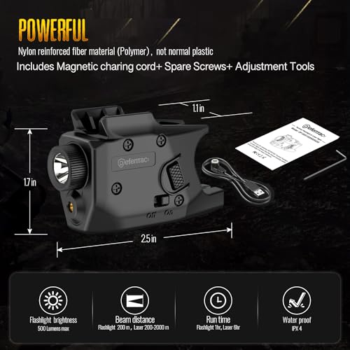 Combo for M&P Shield & Shield Plus - Green Laser & Flashlight