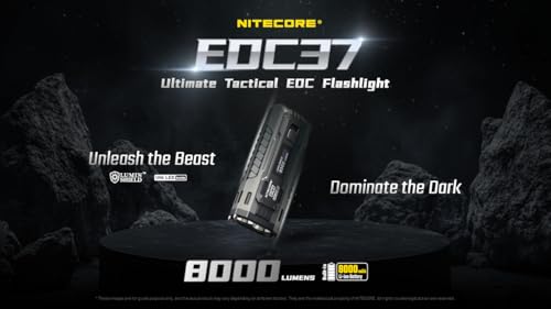 Rechargeable LED Flashlight 8000 Lumens with USB Charging & Adapter