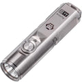 Titanium Keychain Flashlight 650 Lumens USB C Rechargeable - B Variation