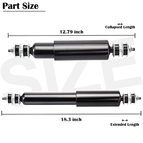 EZGO TXT Golf Cart Shock Absorbers Front & Rear 4pcs OEM #70928-G01, #76418-01