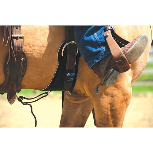 Weaver Leather AirFlex 32-inch Breathable Horse Cinch - Black, US Made