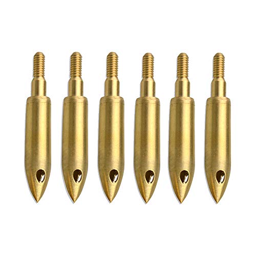 Copper Signal Whistle Broadheads 125 Grain for Archery - Yellow / 3 Hole