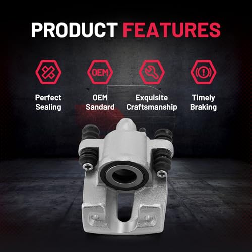 Rear Left & Right Disc Brake Calipers for Ford F-150 & Lincoln Mark LT 2004-2011