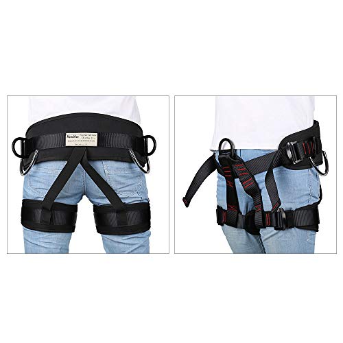 Climbing Safety Belt for Tree Climbing, Rescue, Roofing & Rappelling - Half Body Harness