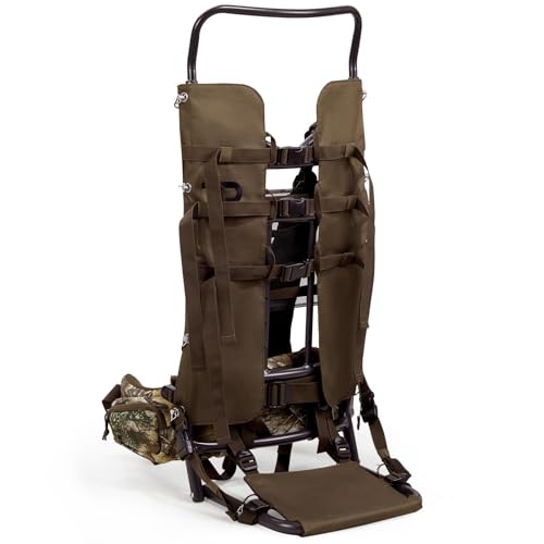 TR Aluminum External Frame Backpack Camouflage Hunting & Hiking Pack