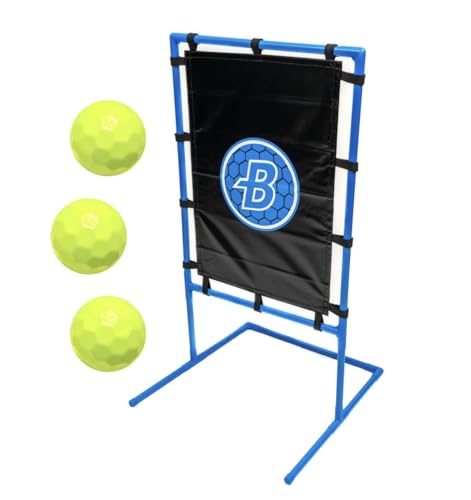 Blitzball Strike Zone Target with 3 Official Balls - Backyard Baseball Practice