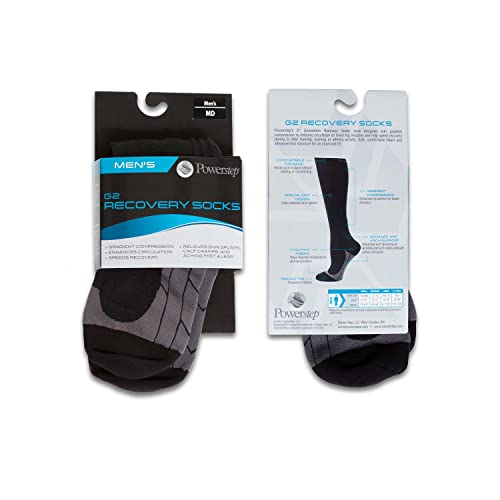 Powerstep G2 Compression Sock for Women - Factory X-Large, 20-30mmHg, Pain Relief