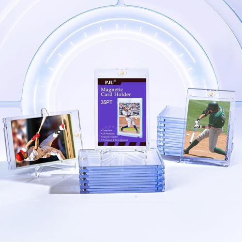 120ct Magnetic Card Holder - 35pt One Card Touch for Trading Cards, PJU, 120 Regular