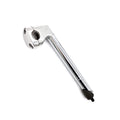 WEERAS Road Bike Stem Fixed Gear Bicycle Gooseneck Handlebar Stem 22.2x22.2x220mm Silver