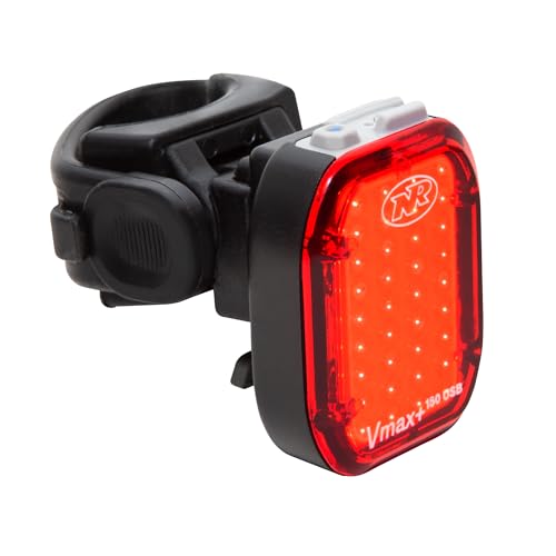 NiteRider Swift 700 & Vmax+ 180 Bike Light Set - 700 Lumens Front & 180 Rear USB Rechargeable, Waterproof, 12 Modes for Night Riding & Commuting