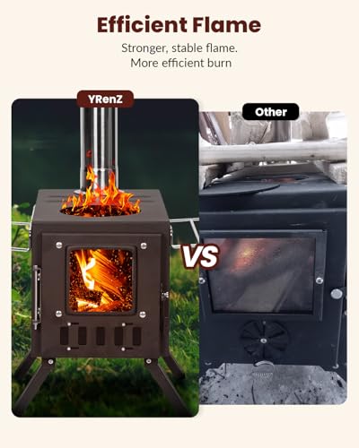 High Airtight Wood Stove for Camping Tent Outdoor Camping Equipment