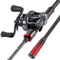 Sougayilang Cast-Left 7ft Medium Baitcasting Fishing Rod & Reel Combo - 2-Piece