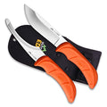 Outdoor Edge JaegerPair 3-Piece Hunting Knife Set for Game Processing with Sheath