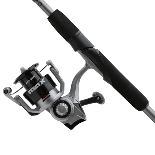 Max X Spinning Reel and 6'6" Medium 2-Piece Fishing Rod Combo - 3000 Size Reel