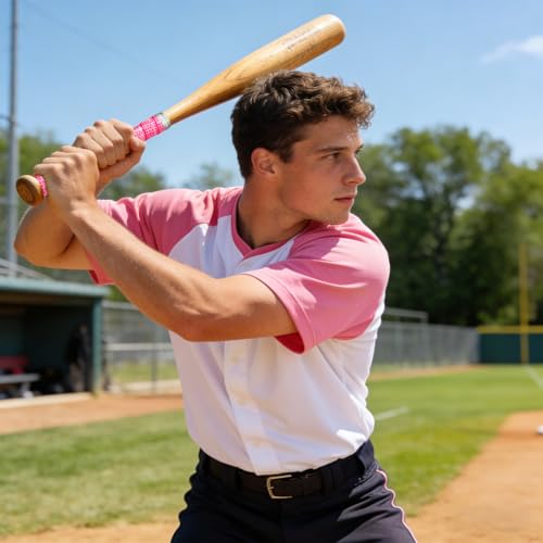 Pink Baseball Bat Grip Wrap 2 Pack Non-Slip Softball & Baseball Accessories PROVERBS 3:5