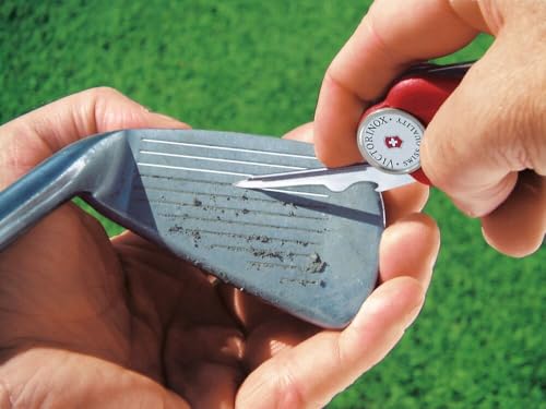Victorinox Swiss Army Golf Multi-Tool with 10 Functions - Red