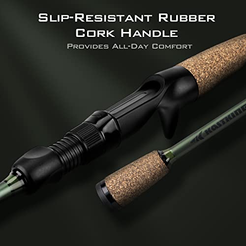 KastKing Spartacus II 6'8" MH Fast Twin-Tip Casting & Spinning Fishing Rod 2-Piece