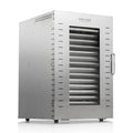 Cercker Commercial Food Dehydrator 16 Trays Large Capacity Non-Rotary 1500W