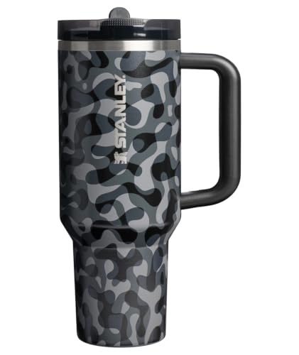 Stanley Quencher ProTour Flip Straw Tumbler 40 oz Black Interfusion