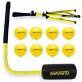 Baseball & Softball Swing Trainer Kit with 8 Practice Balls for All Levels