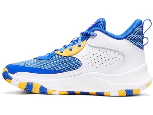 Under Armour Boys Curry 3Z 24 Basketball Shoes - Big Kid 5, Team Royal/White/Taxi