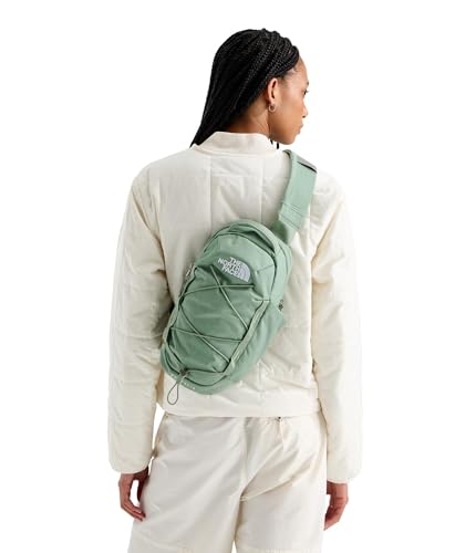 The North Face Borealis SI Backpack - Slate Moss Dark Heather, Water-Resistant, Multi-Compartment, Tablet Sleeve, Crossbody Strap