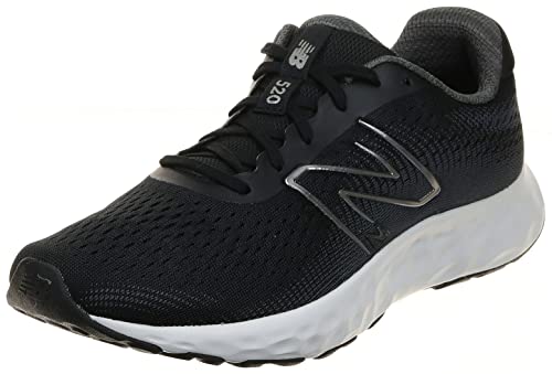 Men's New Balance 520 V8 Running Shoes - 11 Wide Black White