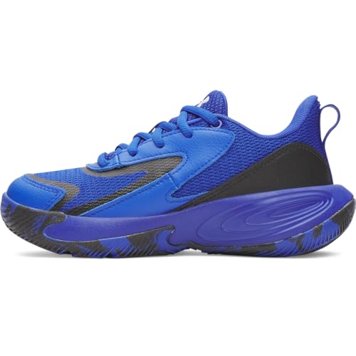 Kids Basketball Shoes Under Armour Pre School Lockdown 8 - Little Kid 3 Royal/Black/White