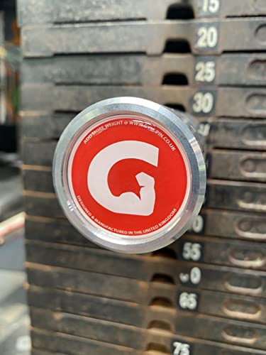 GymPin 10mm Olympic Plate Holder Extender for Cable Machines