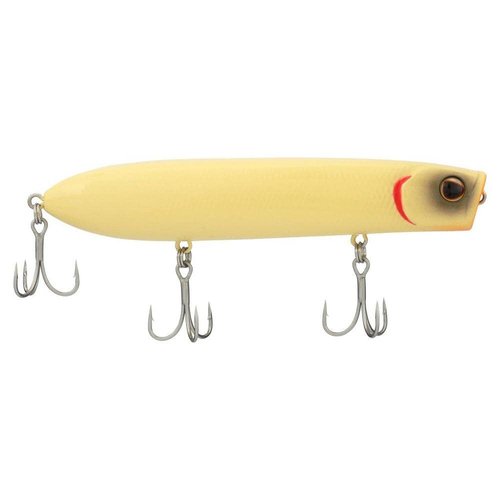 Berkley Cane Walker Topwater Fishing Lure, Bone, 5/7 oz, 4.3in | 11 cm, Heavy Tail Weight for Long-Distance Casting, Equipped with Fusion19 Hook