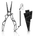 7-Inch Fishing Pliers with Titanium Coating Saltwater-Resistant Line Cutter & Hook Remover