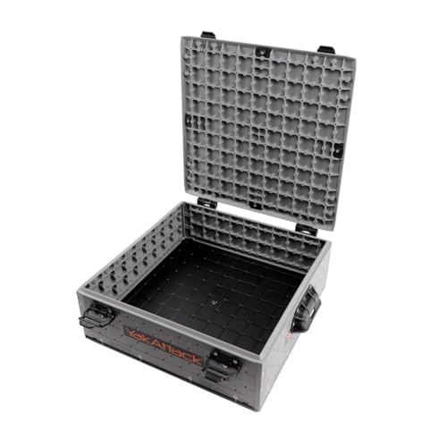 YakAttack ShortStak SOLO 16x16 Storage Box Battleship Grey - Fully Standalone Marine Storage