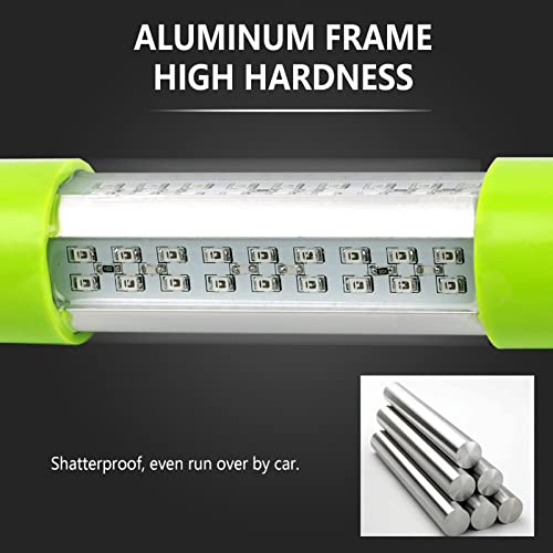 45W Waterproof Underwater Fishing Light - Green, 17ft Wire, Battery Clips