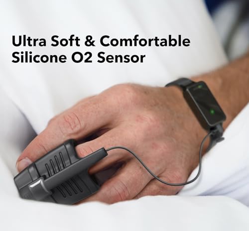 EMAY Wrist Pulse Oximeter with Continuous SpO2 & Heart Rate Recording