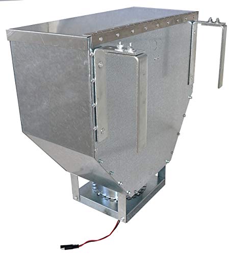 50lb Galvanized Steel Deer & Livestock Feeder for Truck ATV UTV