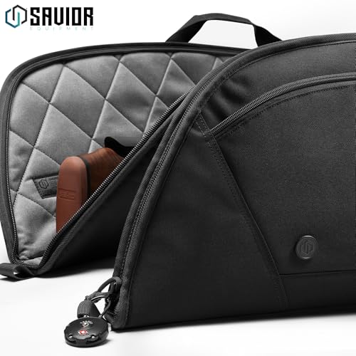 Savior Equipment Scout Deluxe Black 40-Inch Hunting Rifle & Shotgun Case