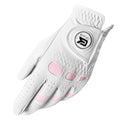 Women’s Golf Gloves with Magnetic Ball Marker - Pink, Small, Left Hand