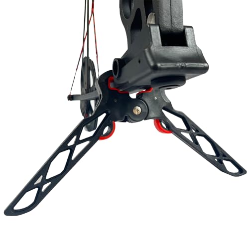 Folding Compound Bow Stand for Hunting and Shooting Accessories