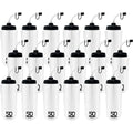 50 Strong Hockey & Lacrosse Water Bottles - 1 Liter, 18-Pack