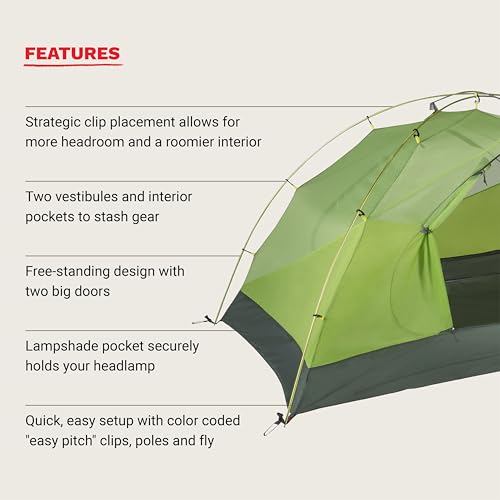 Marmot Crane Creek 2-Person Camping & Backpacking Tent with Footprints