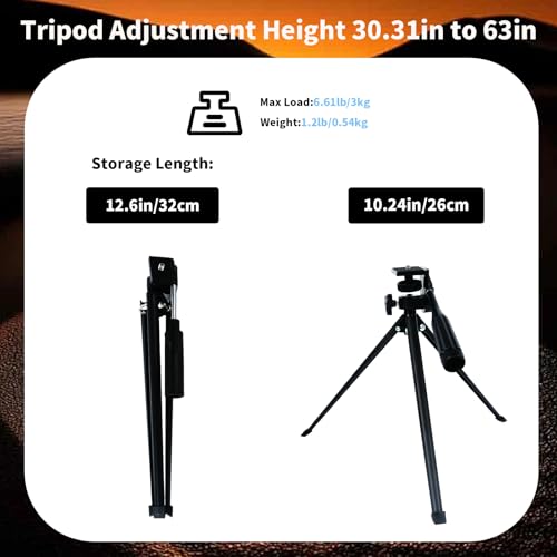 25-75x80 HD Spotting Scope with BAK4 Prism Waterproof Phone Adapter & Carrying Bag