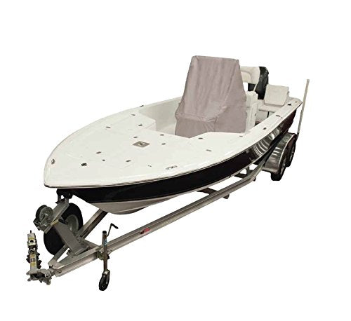 GOODSMANN 600 Denier Boat Console Cover - Light Grey Water-Resistant Weatherproof Marine Cover