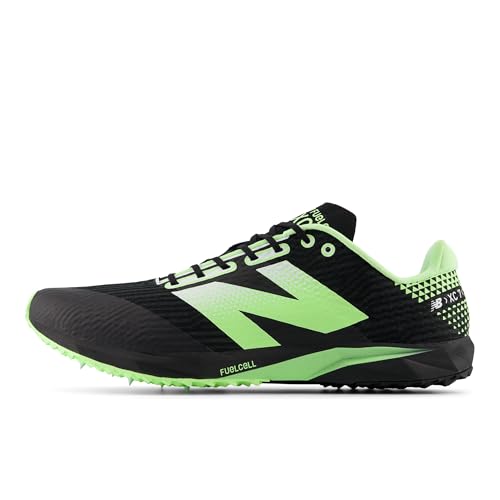 New Balance FuelCell XC7 V5 Cross Trainer Shoes Women Men Wide 9/7.5 Black Mint White