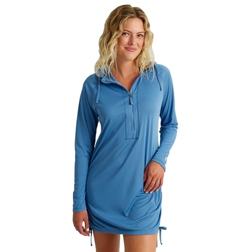 Women's Fishing Coverup Dress - Quiet Harbor Small Performance Fishing Dress