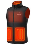 Venustas Men's USB-C Heated Vest X-Large Black - Battery Not Included