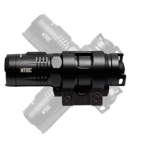 Tactical Helmet Light 920 Lumens Rechargeable Red Light Mount for ARC Rail