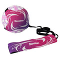 Senston Soccer and Volleyball Training Belt - Pink Adjustable Practice Aid for Ball Size 3, 4, and 5