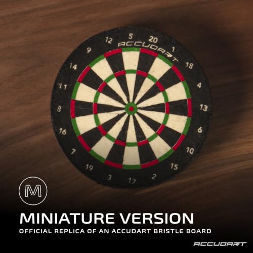 Mini Dart Storage Dock - 3 Inch Self-Healing Sisal Display for Darts